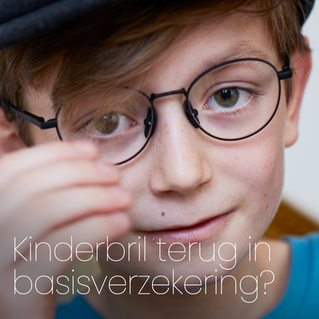 Kinderbril terug in basisverzekering?